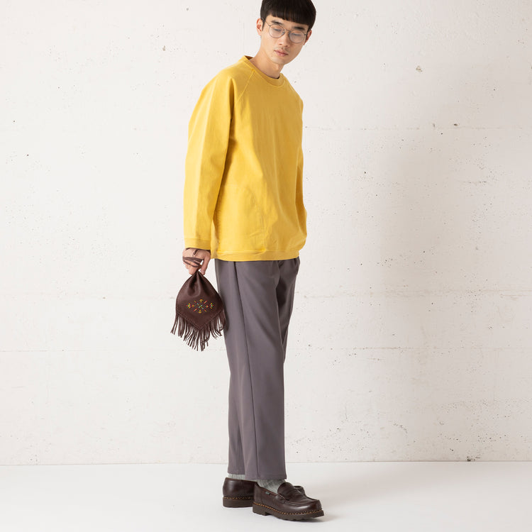 el mare / DEL SOL | エルマレ / デルソル Begin別注 el mare×DEL SOL Guatemala beads leather pouch