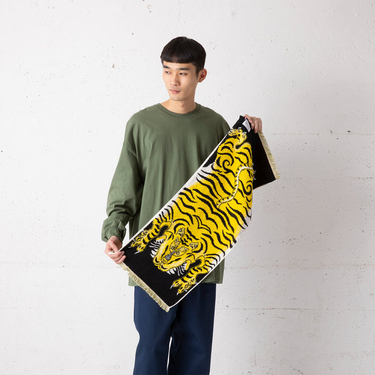 CAL O LINE | キャル オー ライン TIBETAN TIGER FACE TOWEL BEGIN LIMITED COLOR