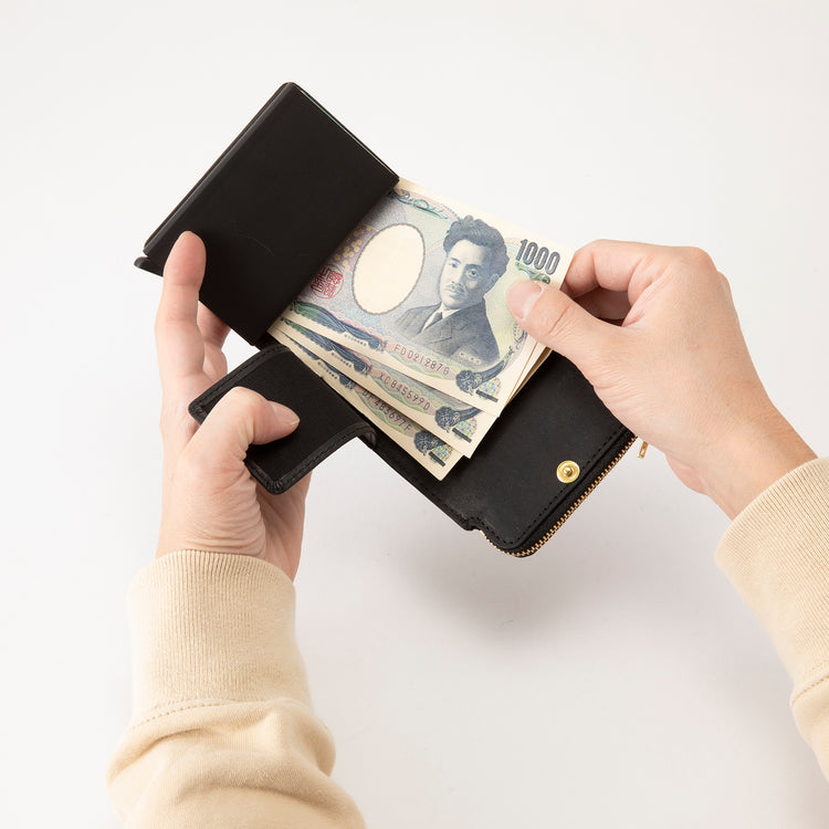 CACTA | カクタ Payment Hunter Wallet (プエブロレザー)