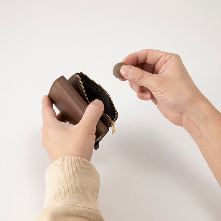 CACTA | カクタ Payment Hunter Wallet (エルバマットレザー)