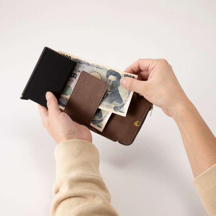 CACTA | カクタ Payment Hunter Wallet (エルバマットレザー)