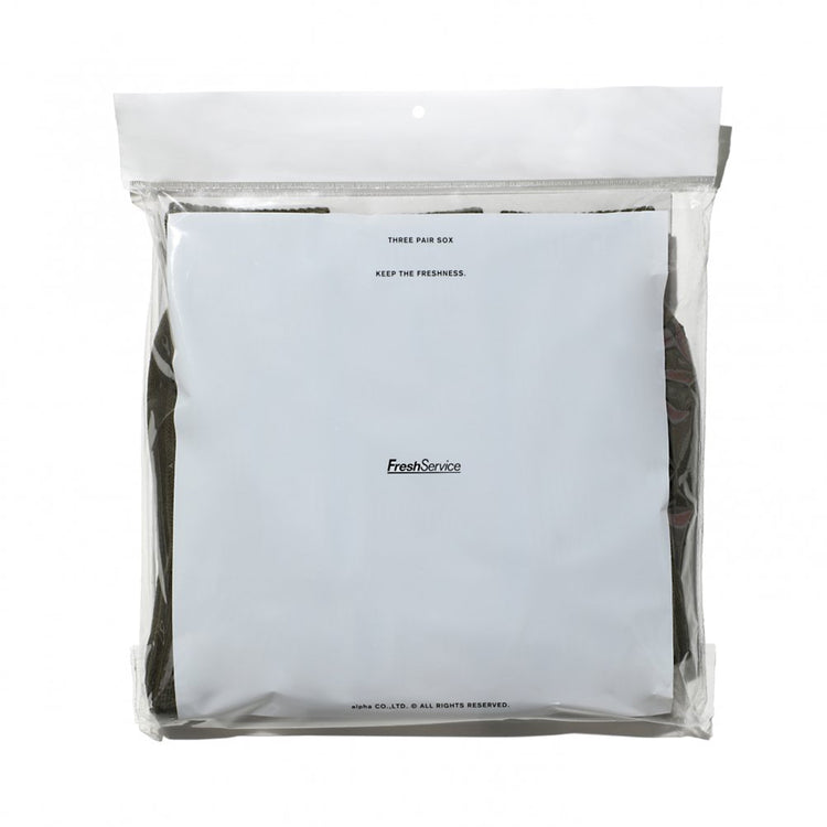 FreshService | フレッシュサービス ORIGINAL SOCKS(3足セット)