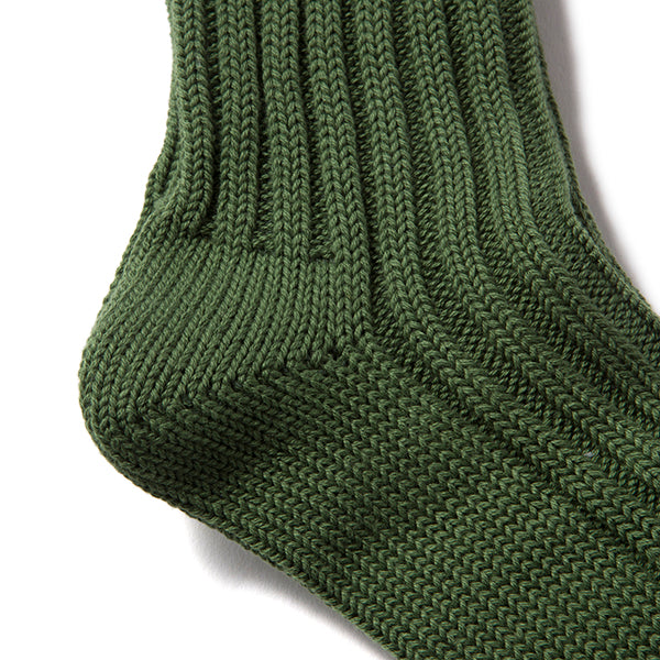 decka quality socks | デカ クォリティソックス Cased Heavyweight Plain Socks -1st Collections-