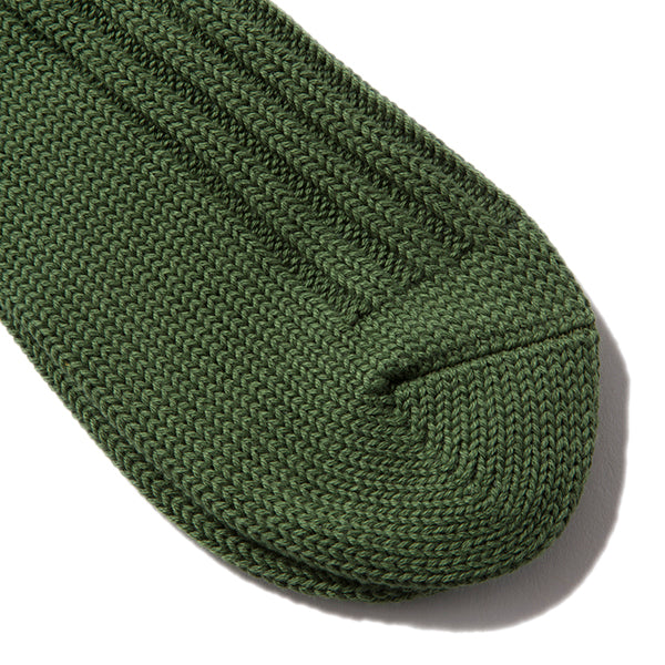 decka quality socks | デカ クォリティソックス Cased Heavyweight Plain Socks -1st Collections-