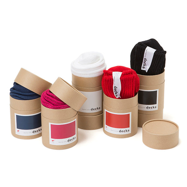 decka quality socks | デカ クォリティソックス Cased Heavyweight Plain Socks -2nd Collections-