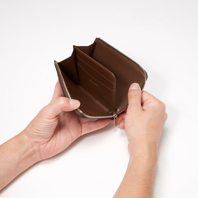 CAVENDISH | キャベンディッシュ SHORT ZIP WALLET(CORDVAN)