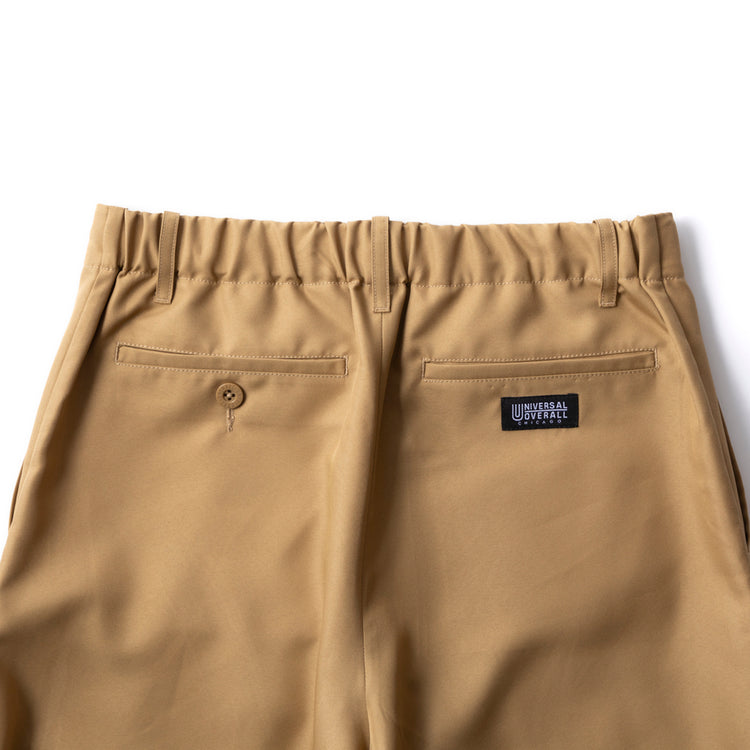 UNIVERSAL OVERALL | ユニバーサルオーバーオール Begin別注 タックテーパードパンツ