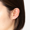 esperanto | エスペラント EAR CUFF/Thin line cross(GOLD)