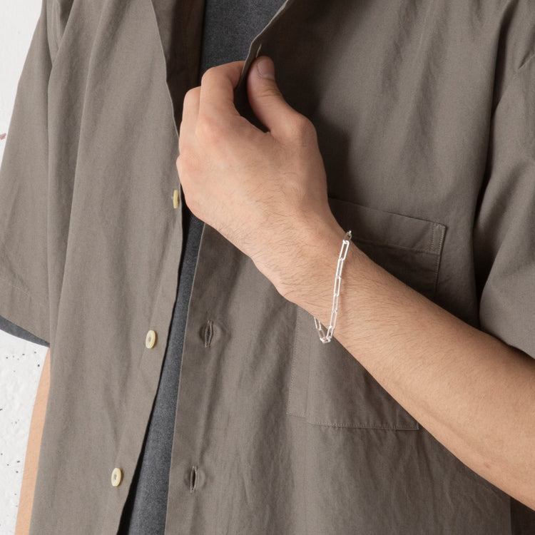esperanto | エスペラント RECTANGLE LINK BRACELET