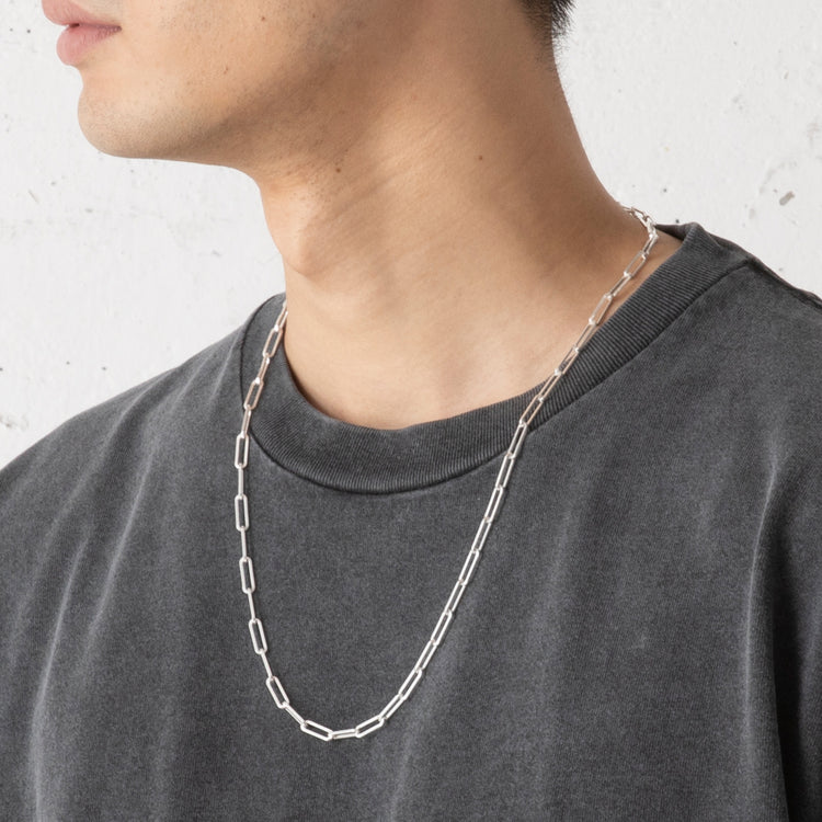 esperanto | エスペラント RECTANGLE LINK NECKLACE