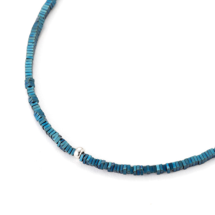esperanto | エスペラント HEMATITE titanium NECKLACE