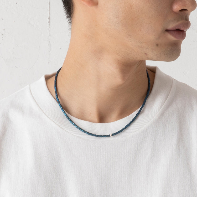esperanto | エスペラント HEMATITE titanium NECKLACE