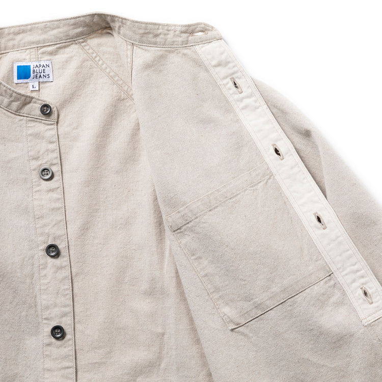 JAPAN BLUE JEANS | ジャパン ブルー ジーンズ Begin別注 コットンリネンキャンパス シャツジャケット