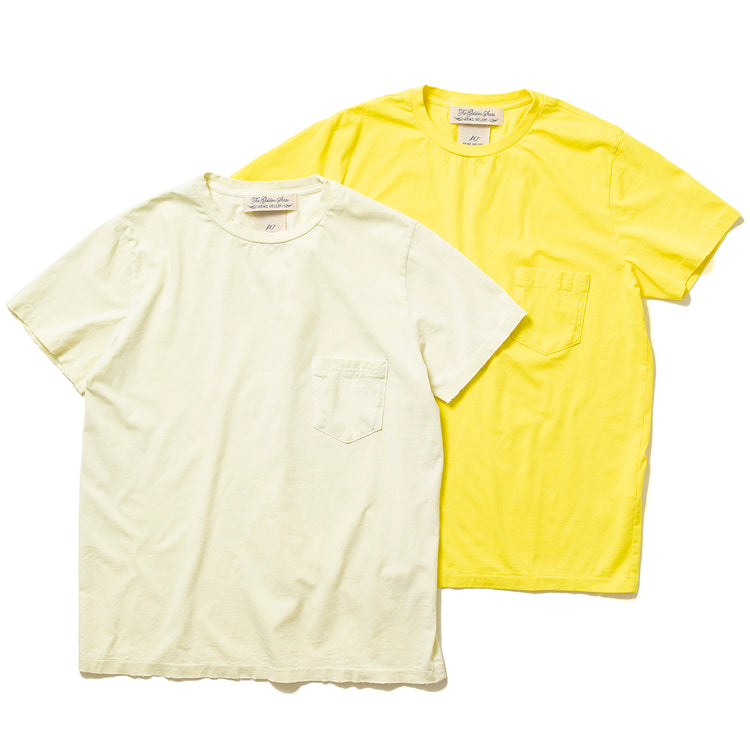 LEMON YELLOW(左:加工後、右:加工前)