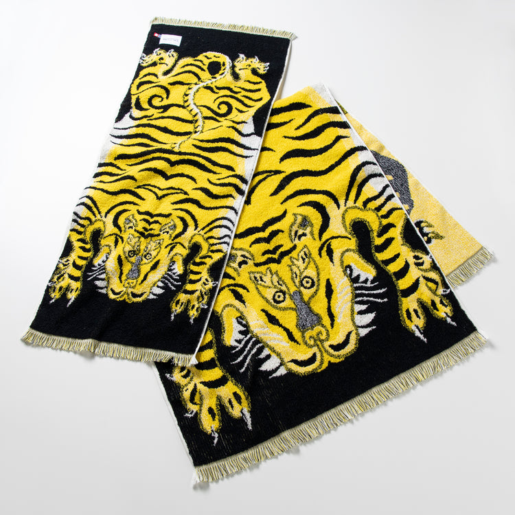 CAL O LINE | キャル オー ライン TIBETAN TIGER FACE TOWEL BEGIN LIMITED COLOR