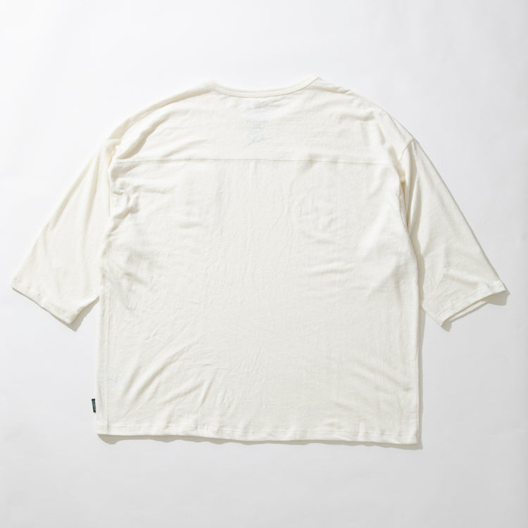 GOHEMP | ゴーヘンプ Begin別注 カードポケットのついたWIDE FOOTBALL TEE