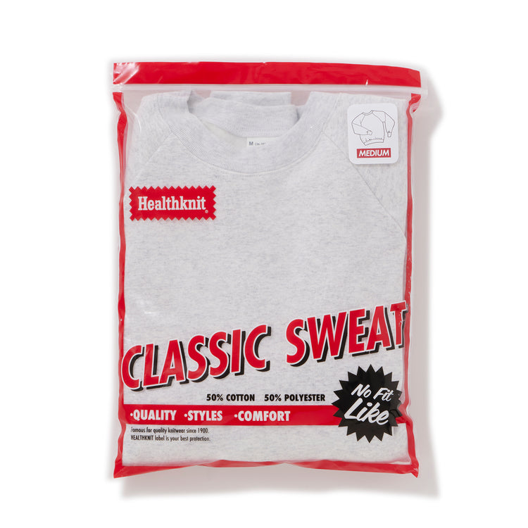 Healthknit | ヘルスニット クラシックスウェット クルーネック長袖