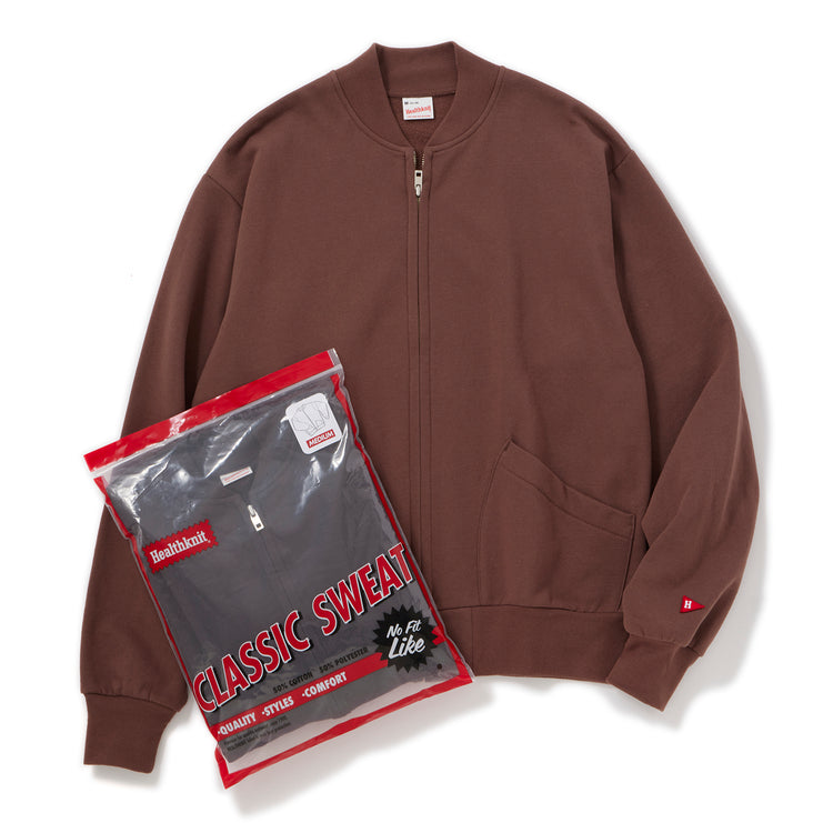 Healthknit | ヘルスニット クラシックスウェット  ジップフロントジャケット