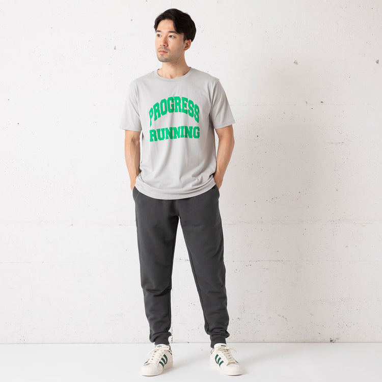 PROGRESS RUNNING CLUB | プログレス ランニング クラブ Begin別注 VARSITY LOGO T
