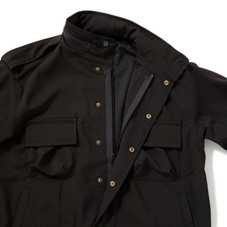 JRD by JARLD | ジェイアールディー バイ ジャールド 撥水速乾ストレッチ M-65 ジャケット STAND COLLAR MILITARY JACKET