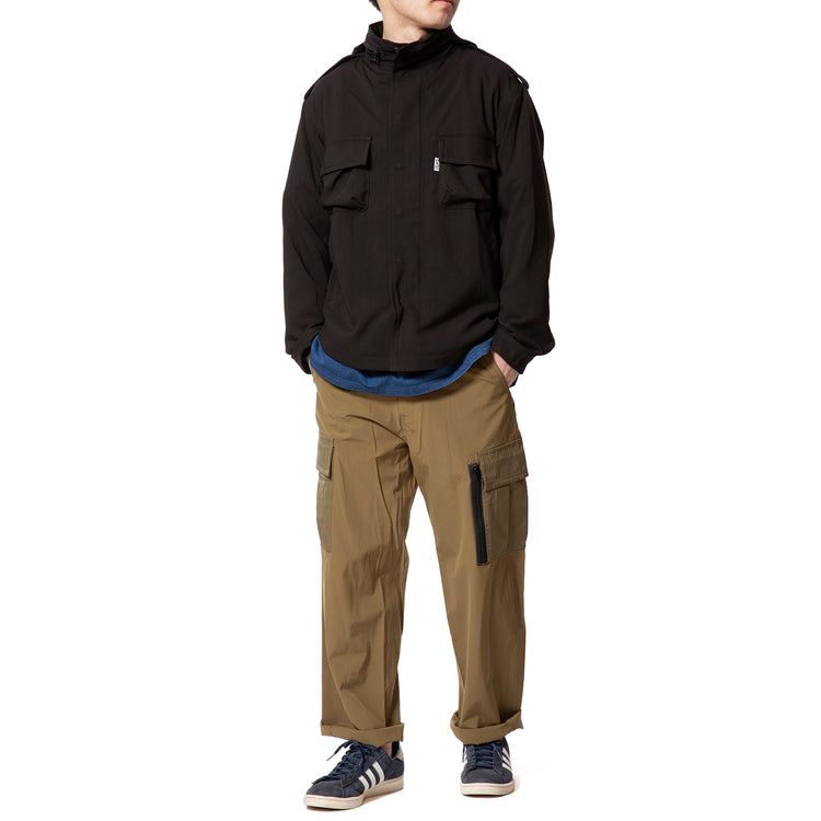 JRD by JARLD | ジェイアールディー バイ ジャールド 撥水速乾ストレッチ M-65 ジャケット STAND COLLAR MILITARY JACKET