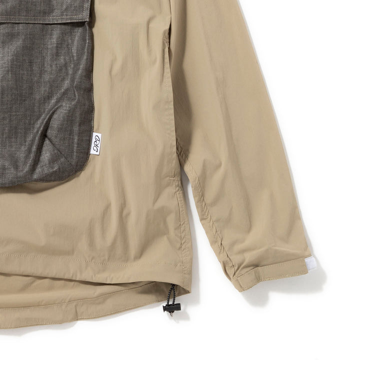 JRD by JARLD | ジェイアールディー バイ ジャールド 撥水ストレッチ パッカブルアノラック POCKETABLE ZIP ANORAK PARKA