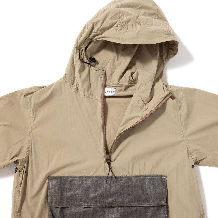 JRD by JARLD | ジェイアールディー バイ ジャールド　撥水ストレッチ パッカブルアノラック POCKETABLE ZIP ANORAK PARKA