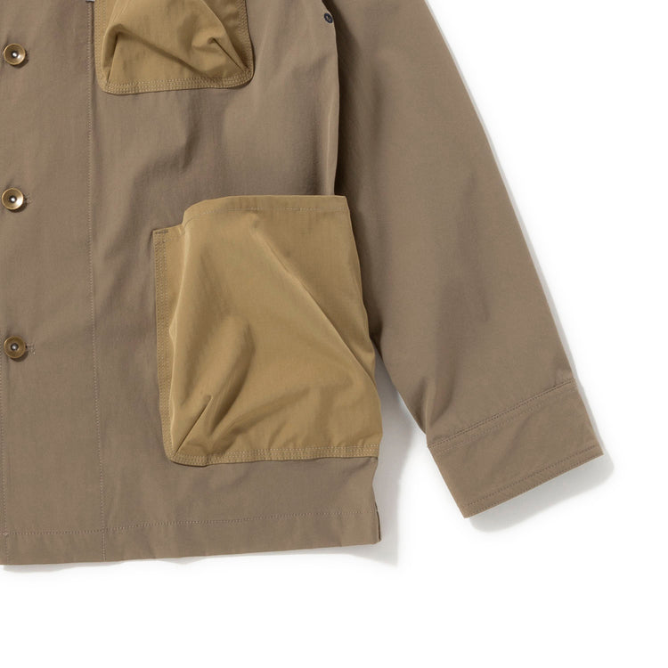 JRD by JARLD | ジェイアールディー バイ ジャールド 撥水ストレッチ ノーカラー カバーオール NO COLLAR COVERALL JACKET