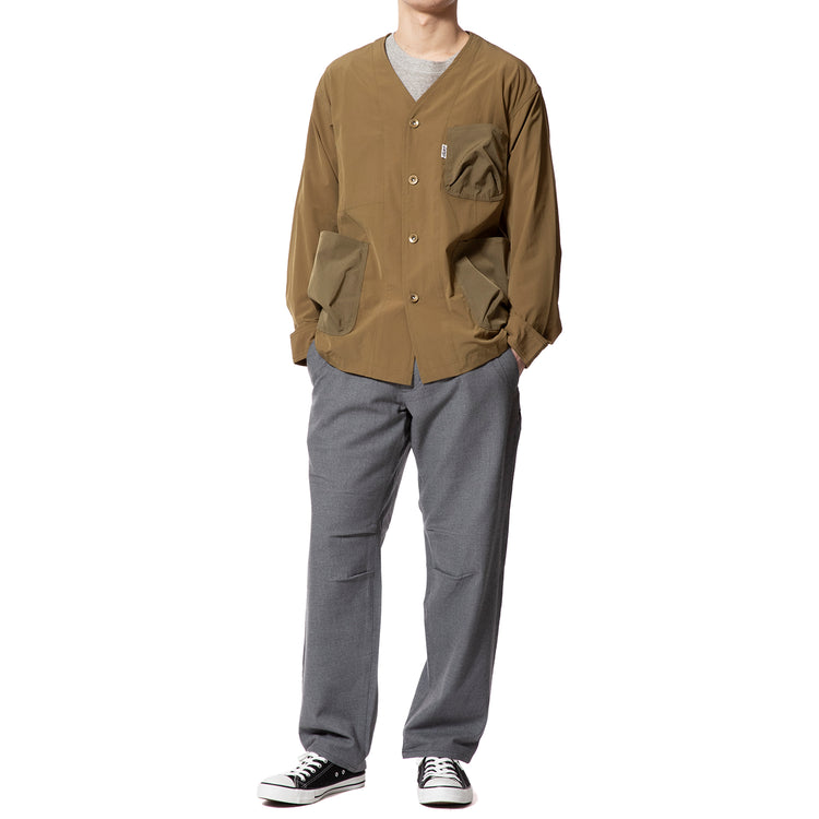 JRD by JARLD | ジェイアールディー バイ ジャールド 撥水ストレッチ ノーカラー カバーオール NO COLLAR COVERALL JACKET