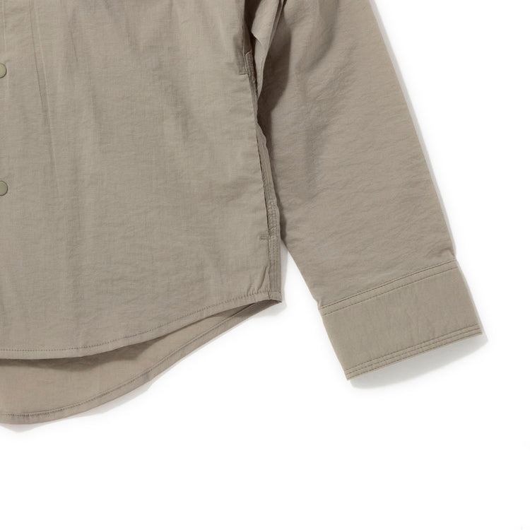 JRD by JARLD | ジェイアールディー バイ ジャールド ストレッチ リブカラー サファリシャツブルゾン RIB COLLAR SHIRTS BLOUSON