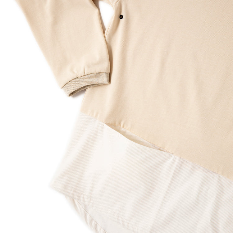 JRD by JARLD | ジェイアールディー バイ ジャールド 異素材ポケット ドロップショルダーロンT DROP SHOULDER LONG SLEEVE