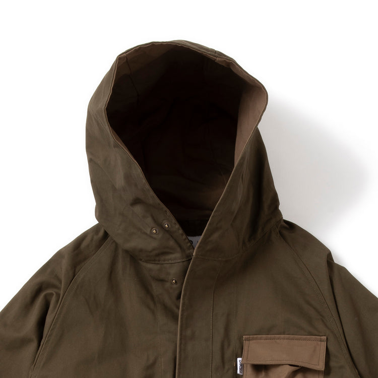 JRD by JARLD | ジェイアールディー バイ ジャールド フード ポンチョコート HOODED FIRE PROOF PONCHO COAT