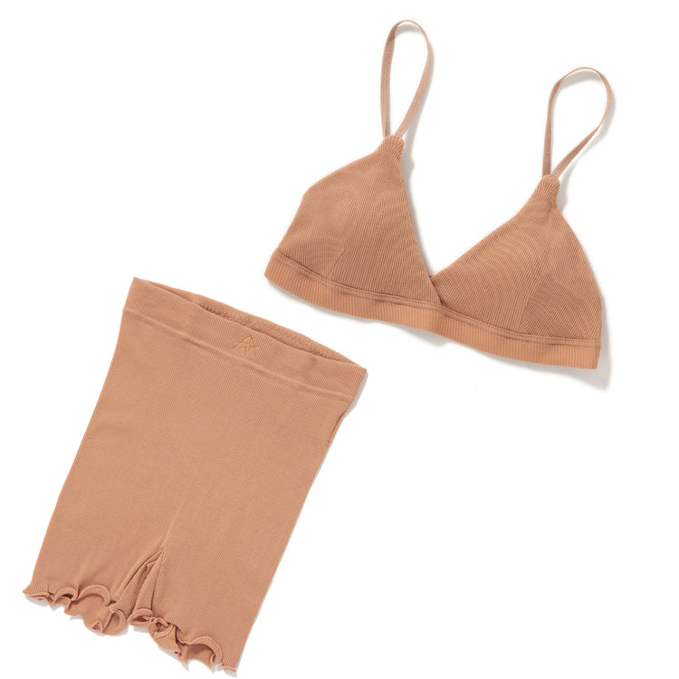 me. | ミードット コットンテレコインナー ブラ