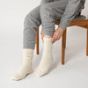 WHITE MAILS | ホワイトメイルズ WOOL PAPER DOUBLE KNIT ROOM SOCKS