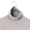 WHITE MAILS | ホワイトメイルズ COTTON PAPER HIGH STRETCH TURTLENECK PULLOVER