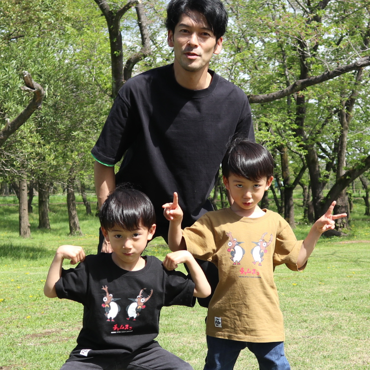 CHUMS×KUBOYA | チャムス×クボヤ Begin別注 チャムスコ TWINS Tシャツ