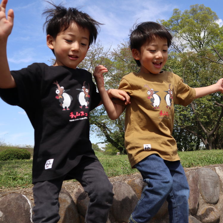 CHUMS×KUBOYA | チャムス×クボヤ Begin別注 チャムスコ TWINS Tシャツ