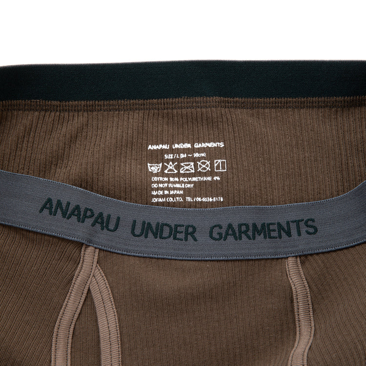 ANAPAU UNDER GARMENTS | アナパウアンダーガーメンツ RIB THERMAL