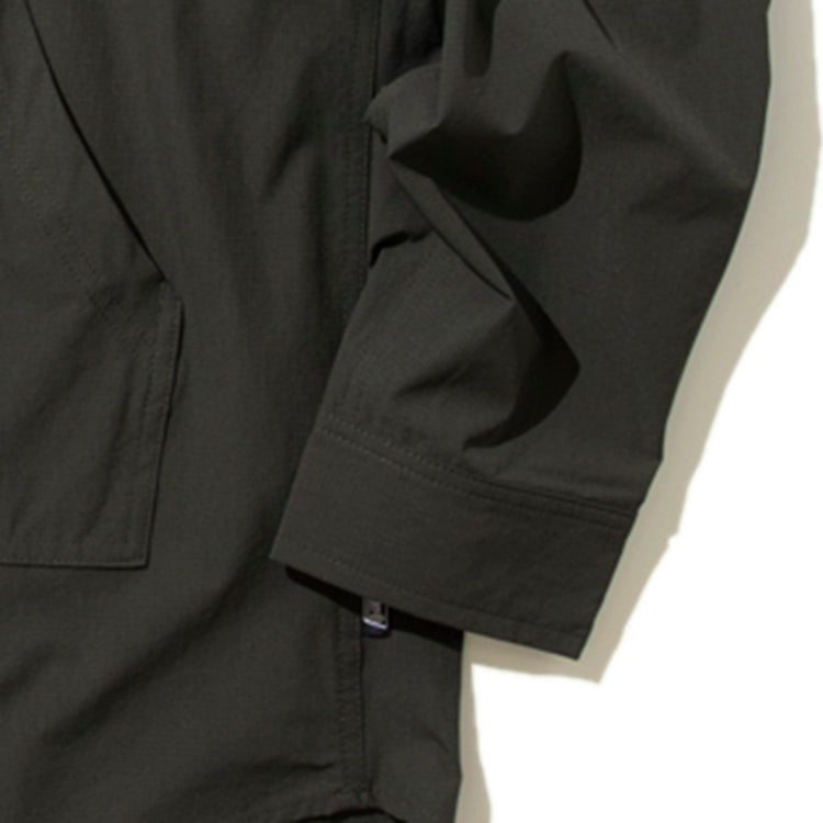 Coleman | コールマン Begin別注 Rip Stop Band Collar P/O Shirts