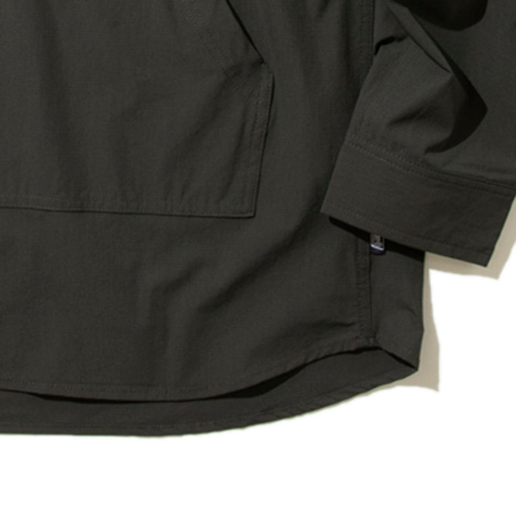 Coleman | コールマン Begin別注 Rip Stop Band Collar P/O Shirts
