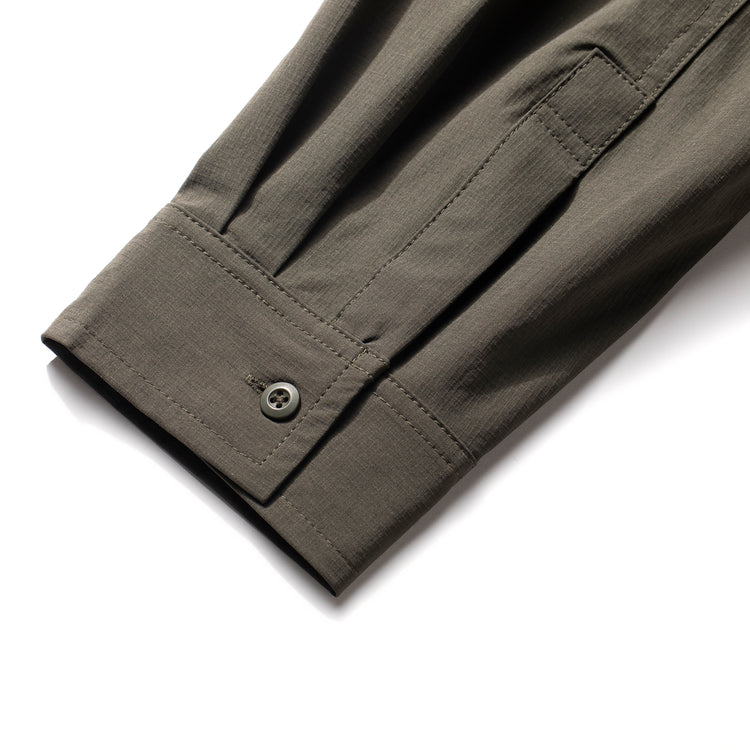 Coleman | コールマン Begin別注 Rip Stop Band Collar P/O Shirts
