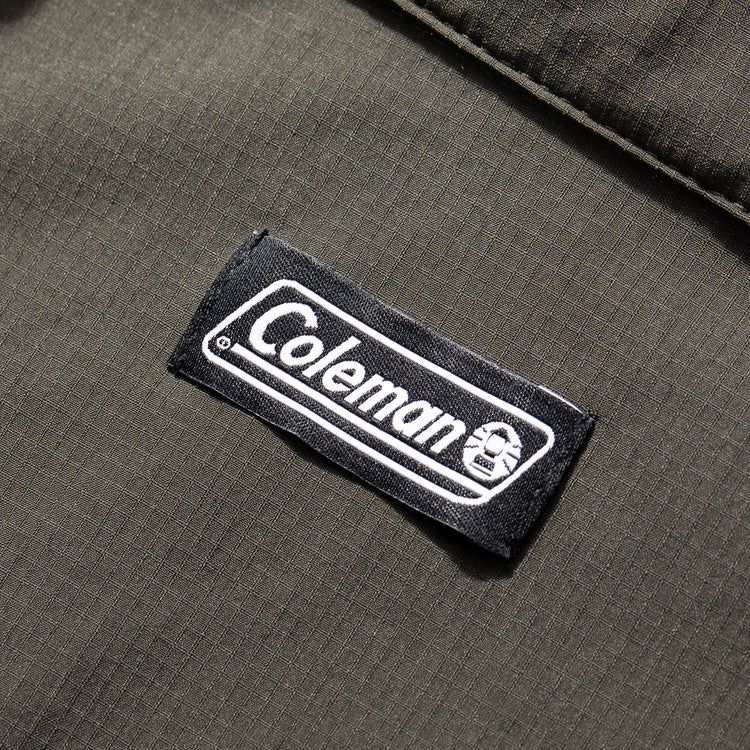 Coleman | コールマン　Begin別注 Rip Stop Band Collar P/O Shirts