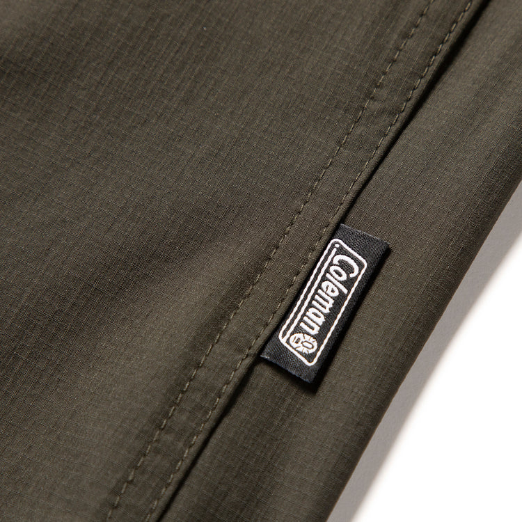 Coleman | コールマン Begin別注 Rip Stop Band Collar P/O Shirts
