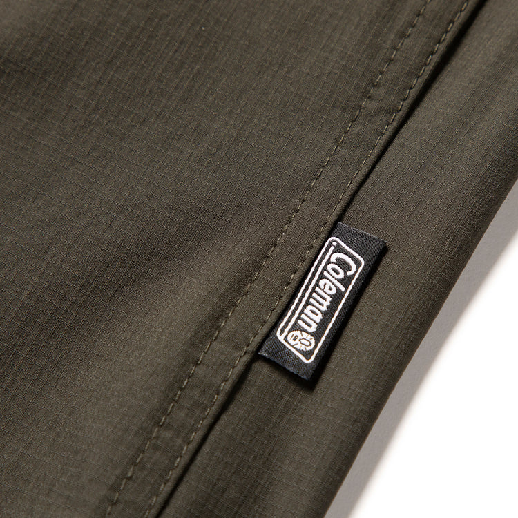 Coleman | コールマン　Begin別注 Rip Stop Band Collar P/O Shirts