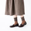 NISHIGUCHI KUTSUSHITA | ニシグチクツシタ ウールコットンスラブソックスS