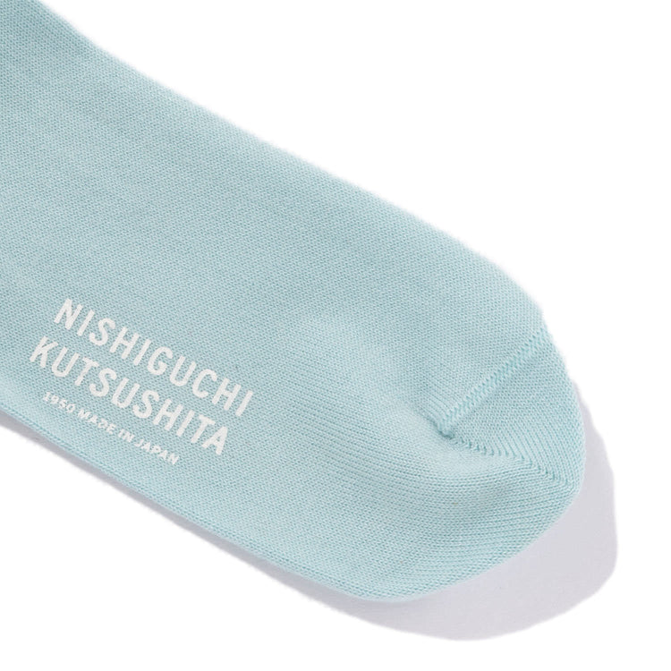 NISHIGUCHI KUTSUSHITA | ニシグチクツシタ エジプトコットンプレーンソックス S