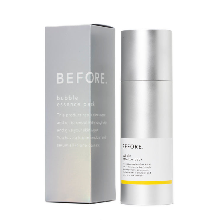 BEFORE. | ビフォー bubble essence pack