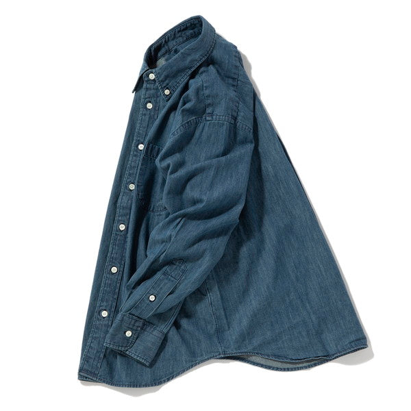 MANUAL ALPHABET | マニュアルアルファベット 6oz DENIM BD SHT/Bulging Fit