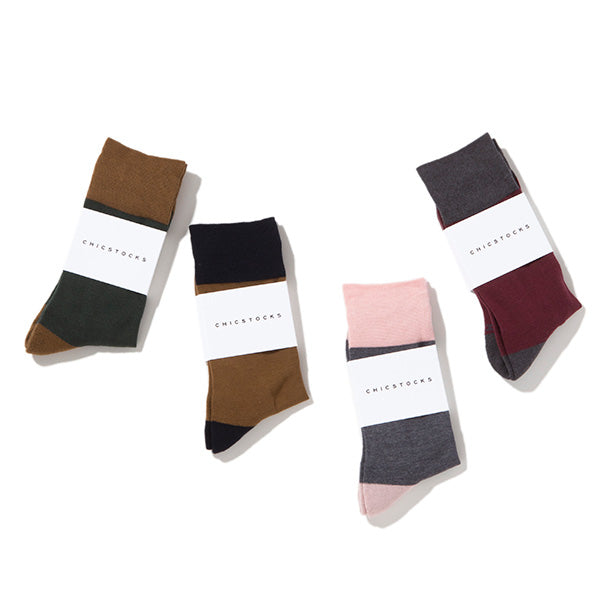 CHICSTOCKS | シックストックス TWO TONE