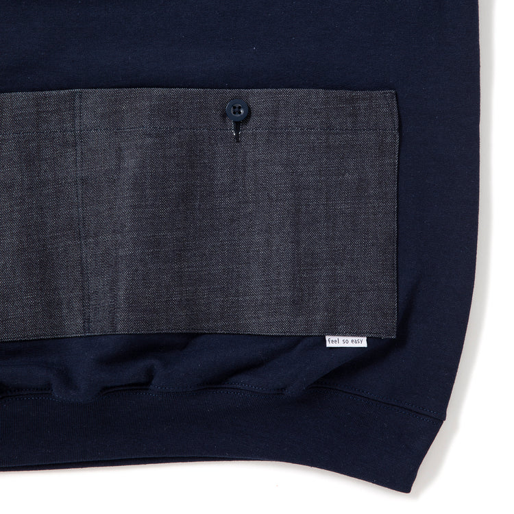 feel so easy good things for relaxing | フィールソーイージーグッドシングスフォーリラクシング Reused Product /Big Pocket Sweat Shirts